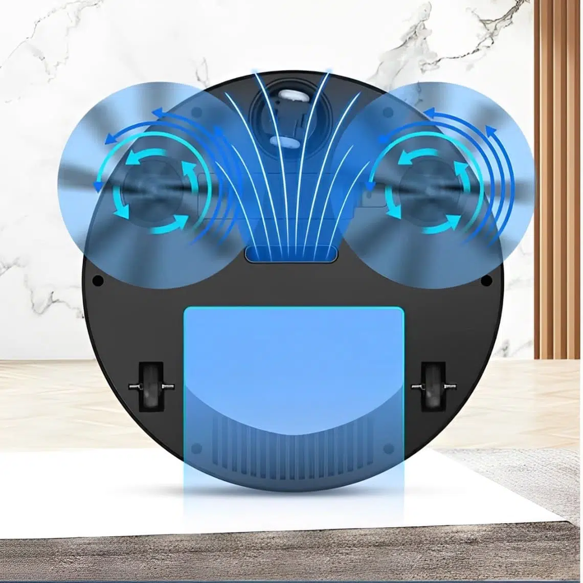 Robot Aspirateur Intelligent 3-en-1 المكنسة الالية