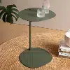 Table D’appoint En Metal Vert Olive