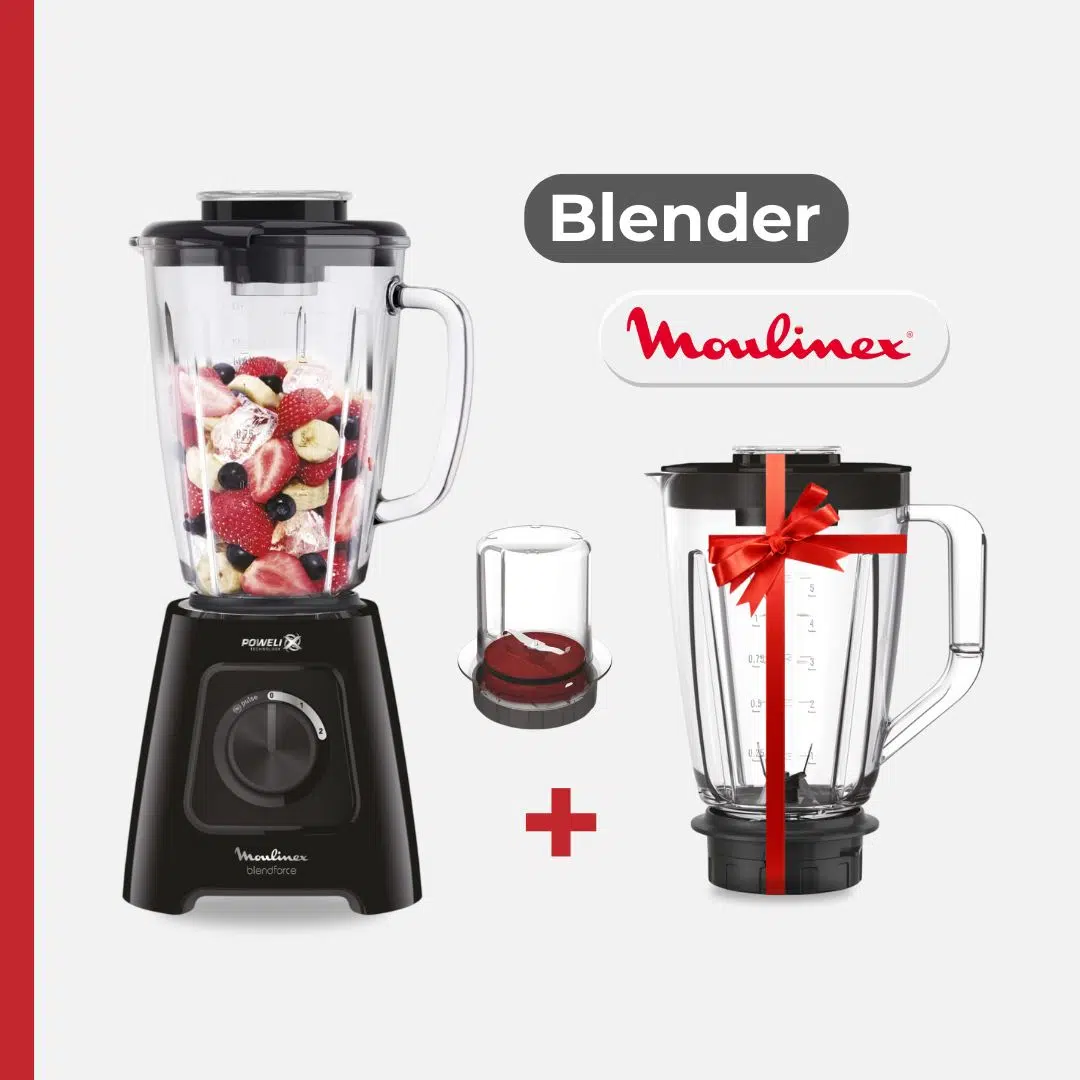 Blender Moulinex Blendforce 600 W Noir - Bol Offert