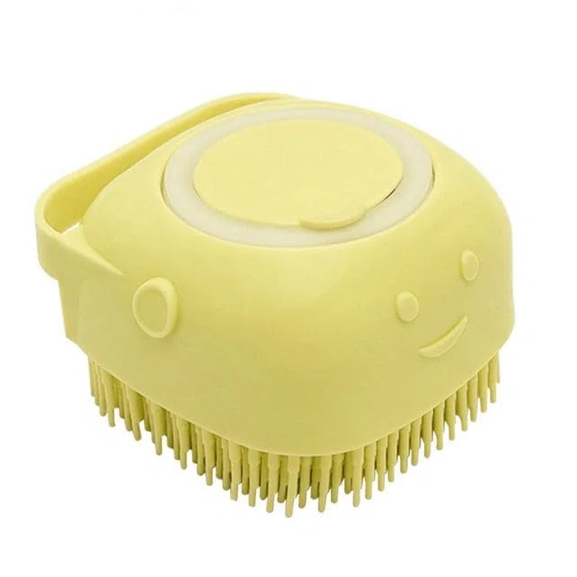 Brosse douche silicone