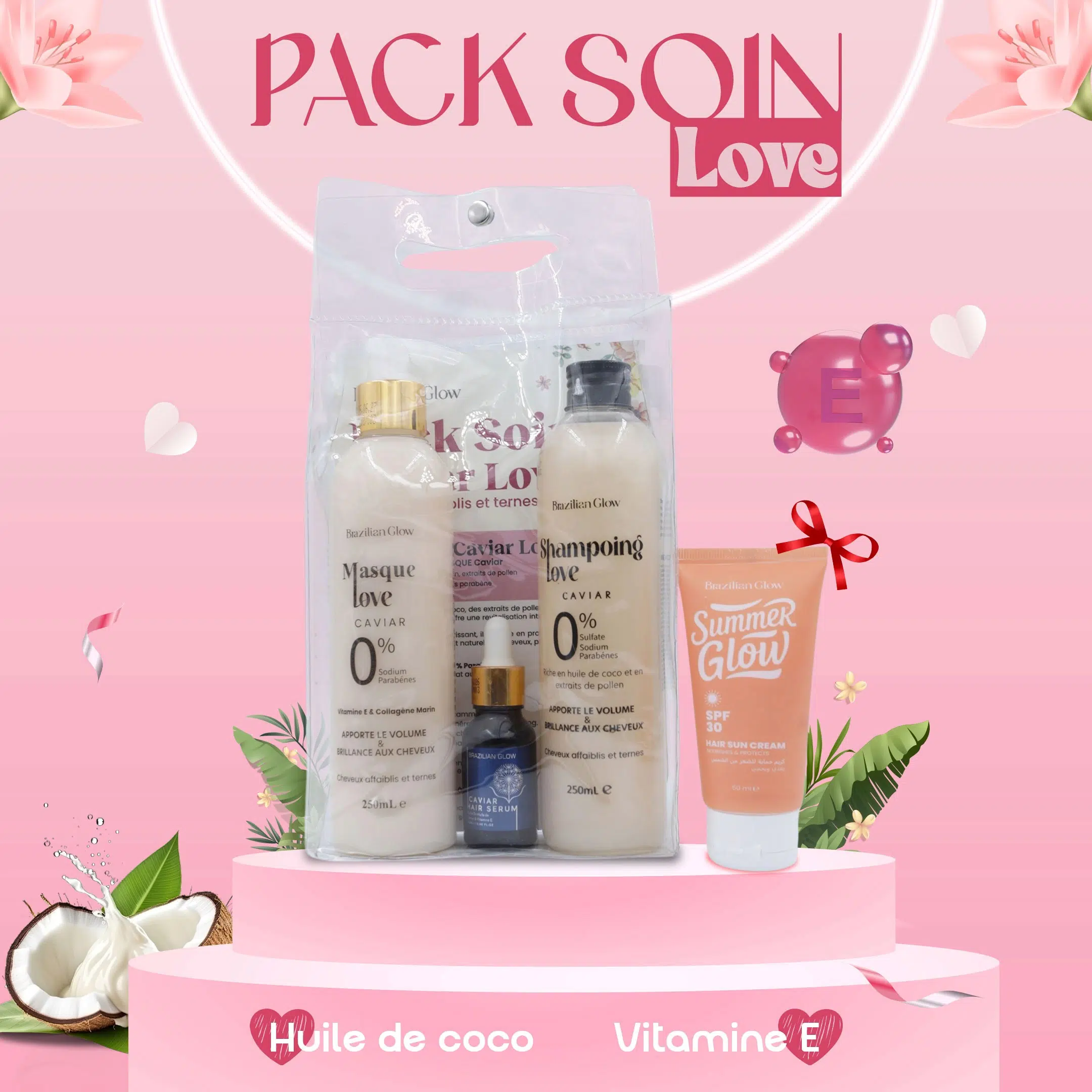 Brazilian Glow - Pack soin love Summer vibes