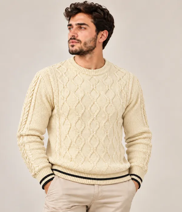 Pull Rond Losange