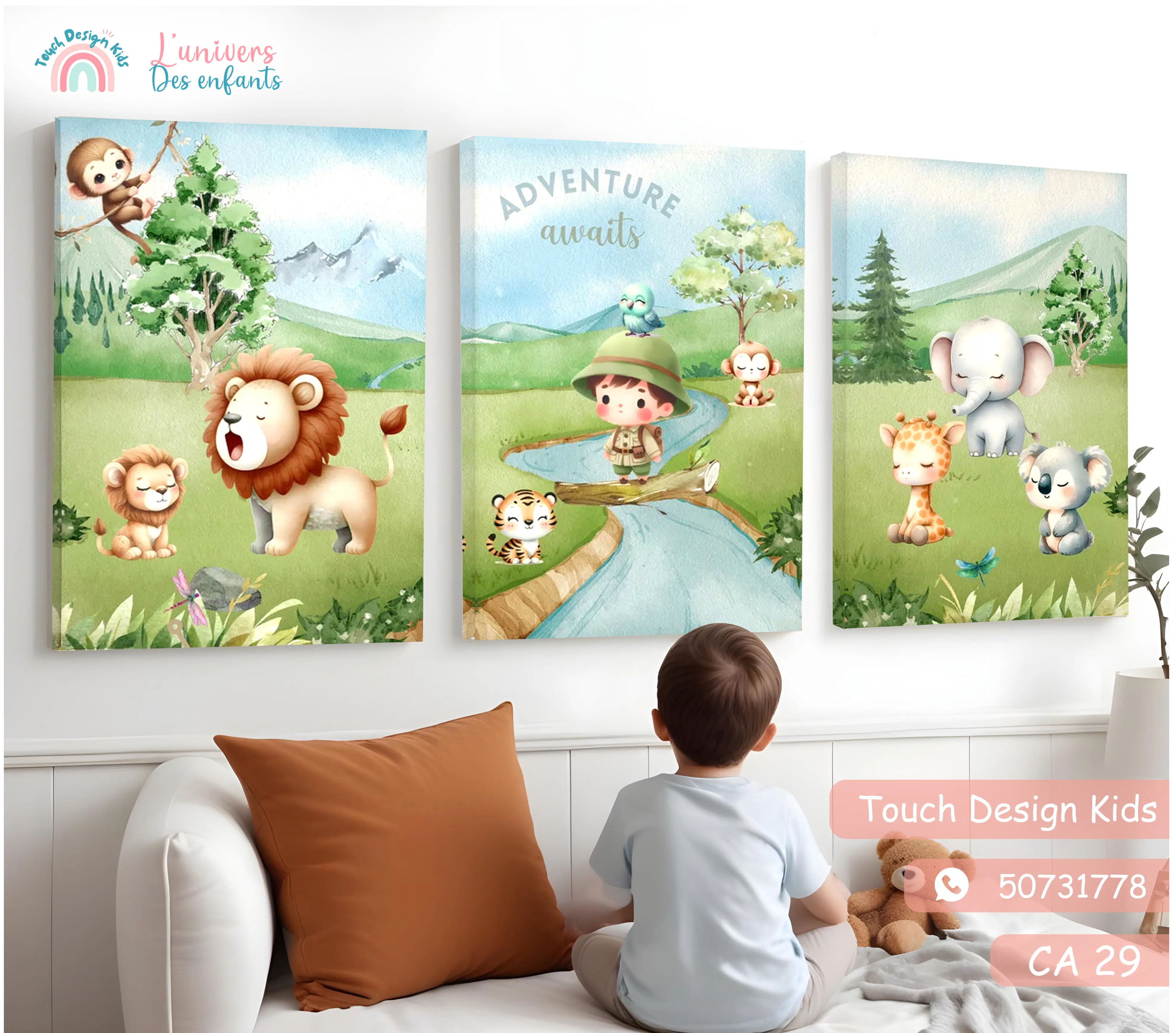 TABLEAUX CHAMBRE GARÇON