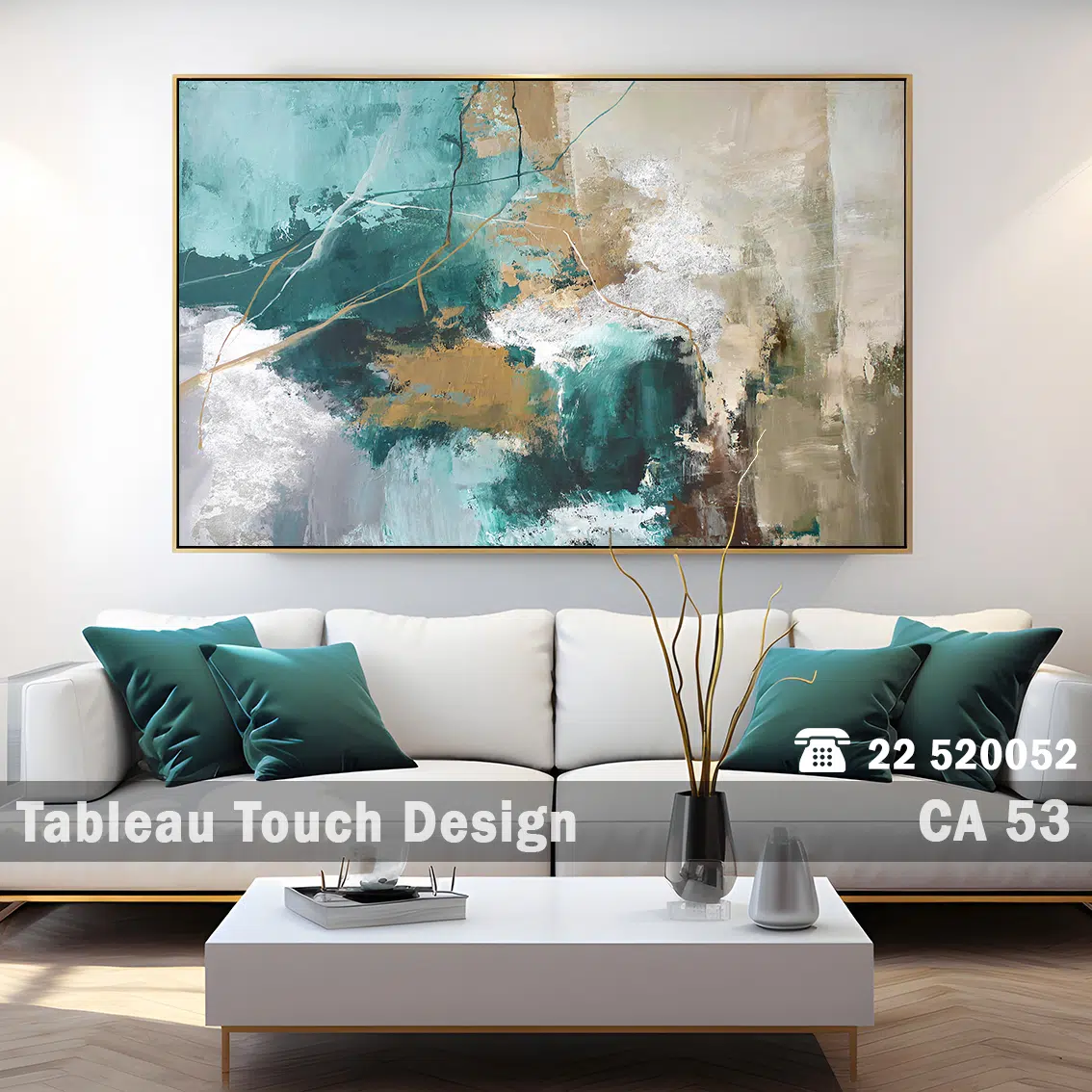 Touch Design | Tableau toile décoratif Au Cœur du Mystère Tunisie