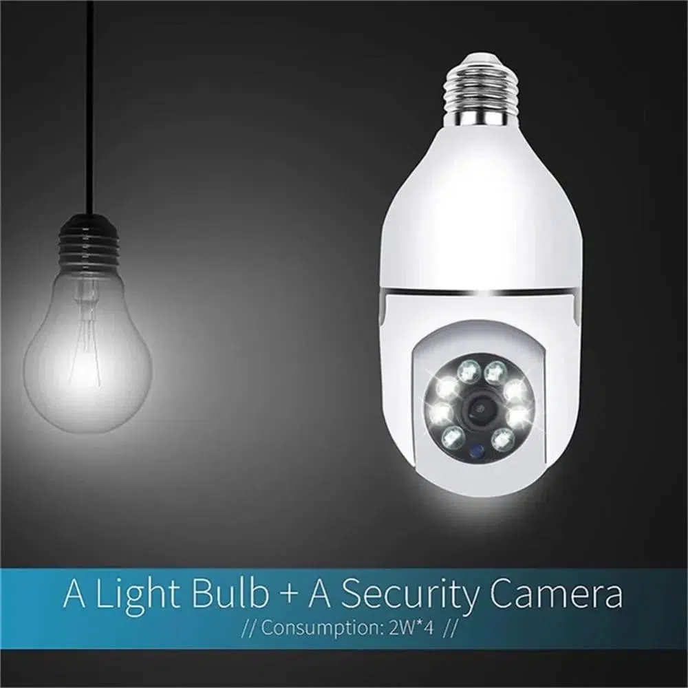 Caméra lampe de surveillance كاميرا مراقبة على شكل مصباح
