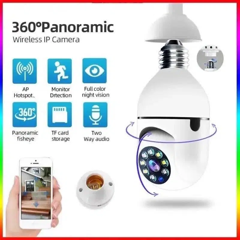 Caméra lampe de surveillance كاميرا مراقبة على شكل مصباح