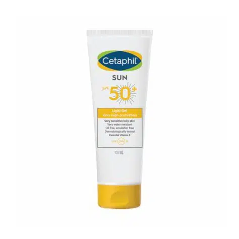cetaphil sun light spf50+ gel 100ml