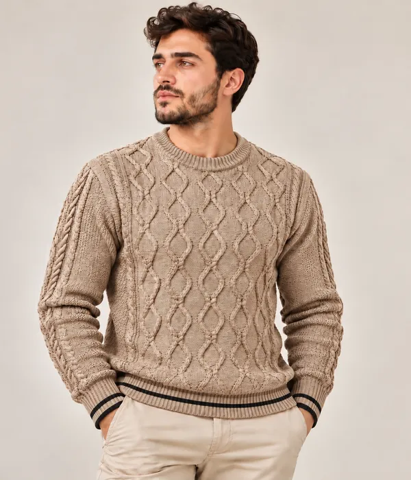 Pull Rond Losange