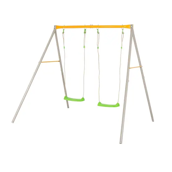 Portique Métal TRIGANO Agility DUETTO 1,90 m - pour 2 Enfants