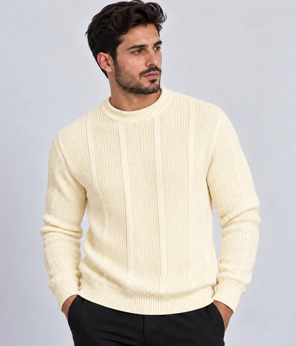 Pull Rond côtes