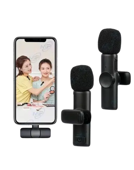 DOUBLE MICROPHONE SANS FIL TYPE-C