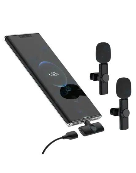 DOUBLE MICROPHONE SANS FIL TYPE-C