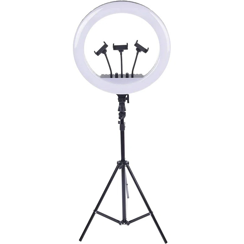 Ring Light Professionnel 18 ( 45 CM ) + Trépied + Télécommande