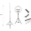 Ring Light Professionnel 18 ( 45 CM ) + Trépied + Télécommande