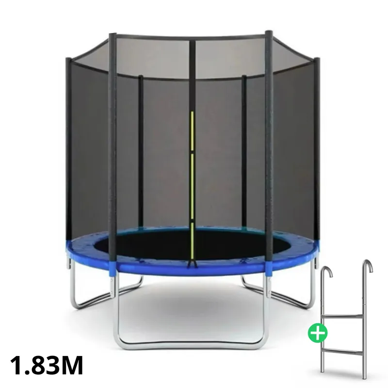 Trampoline de Jardin Junior – 183 cm-  avec échelle