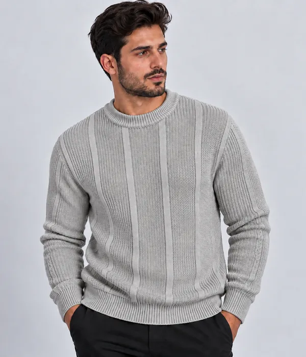 Pull Rond côtes