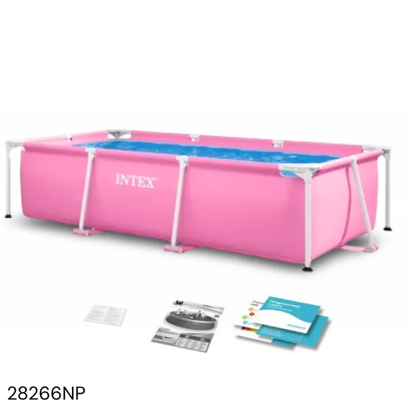 Piscine Metal Frame Junior rectangulaire ROSE 220cm x 150cm x 60cm INTEX
