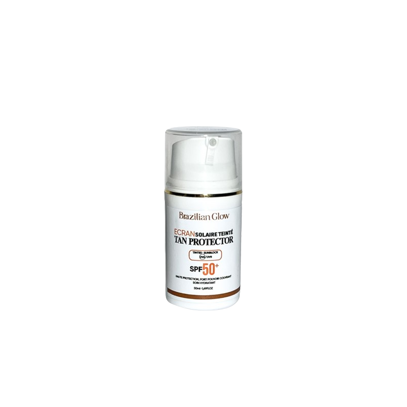 Brazilian Glow - Ecran Solaire Tintée light SPF50+ 50ml Protection UVA/UVB