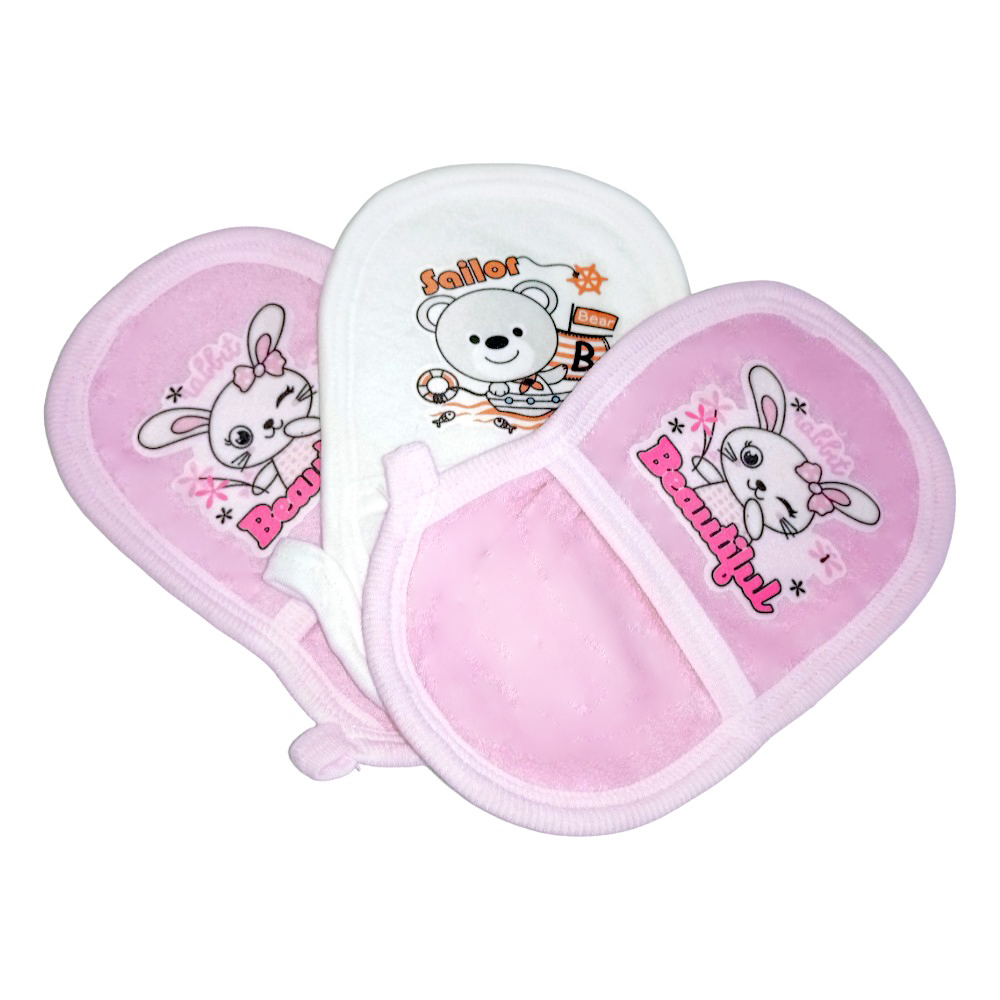 Lot de 3 Éponge de bain pour bébé