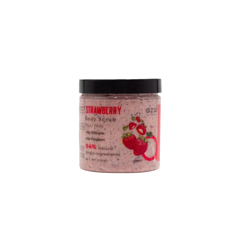 Azal - Gommage Pour Corps Et Visage - Fraises