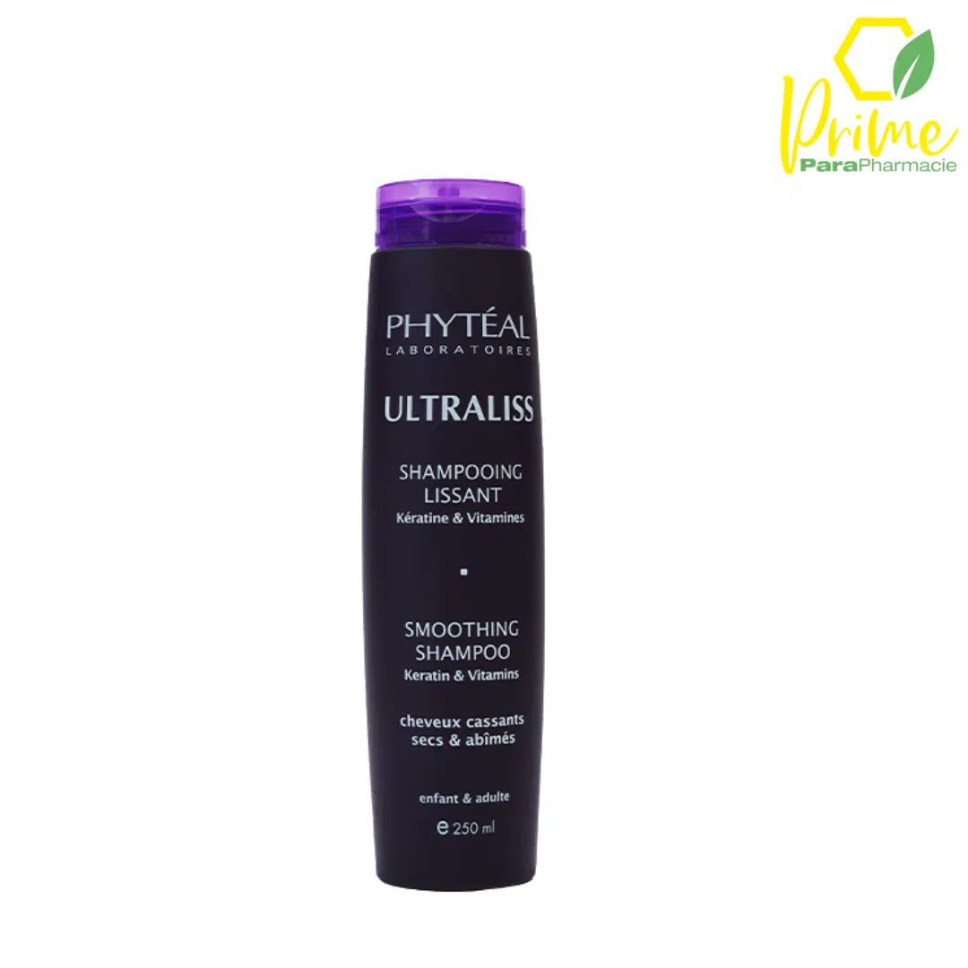 PHYTEAL ultraliss shampooing lissant a la kératine 250 ML