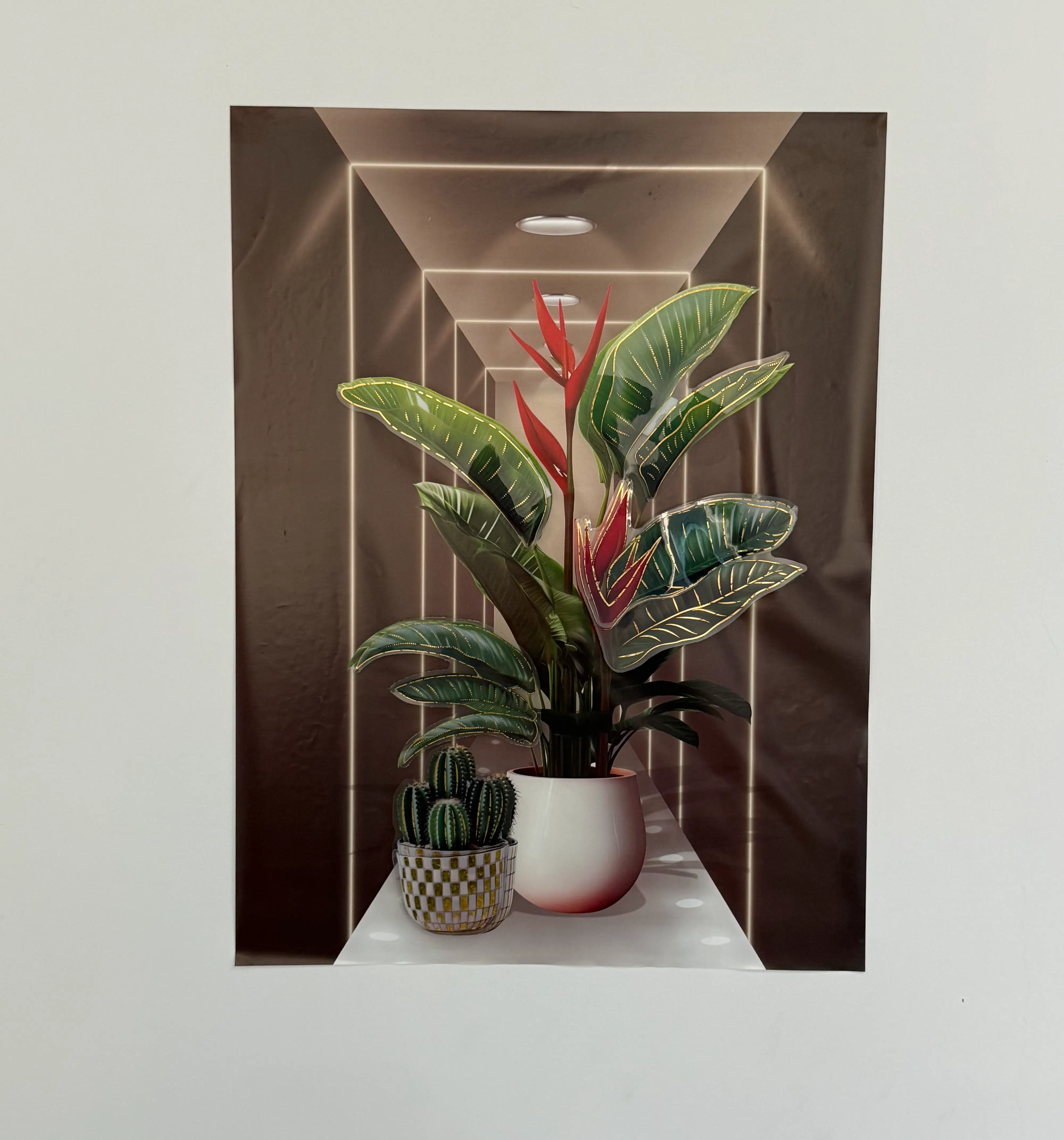 Autocollant Cadre 3d