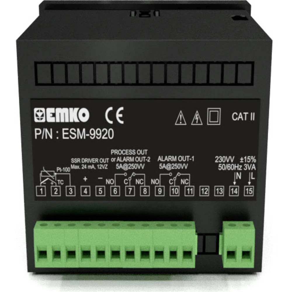 Régulateur de température 220V 96x96mm ESM-9920