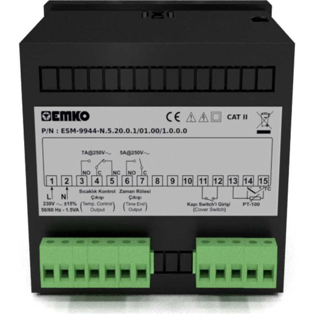 Régulateur de température 220V 96x96mm ESM-9944