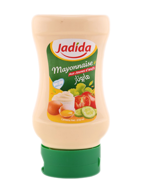 MAYONNAISE JADIDA AU JAUNE DOEUF 270 GR SQZ