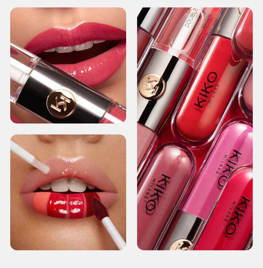 Kiko Rouge à lèvres liquide double touche Illimitée