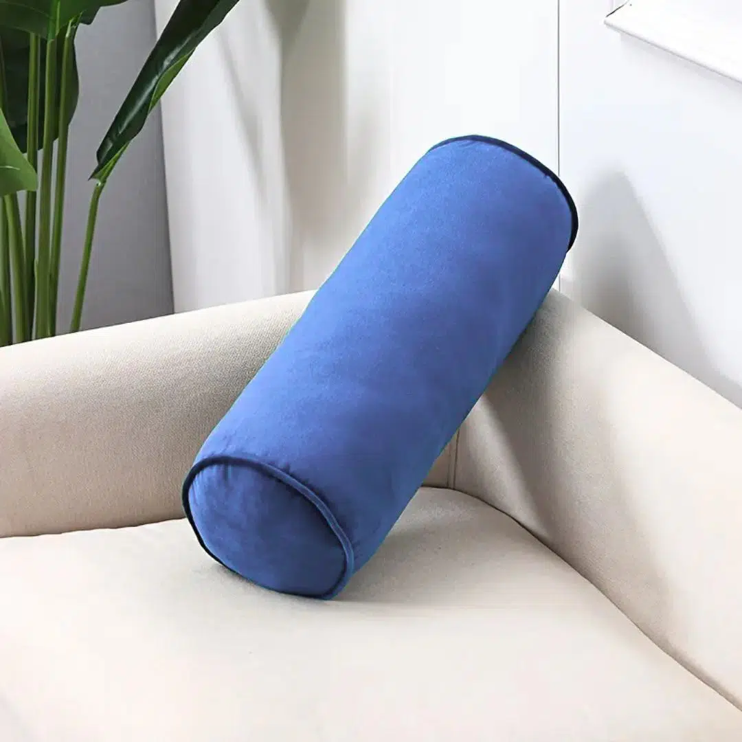 Coussin traversin velours 50cm