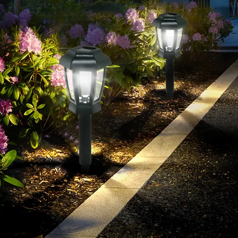 Lampe Solaire Murale 2-en-1 avec Détecteur de Mouvement