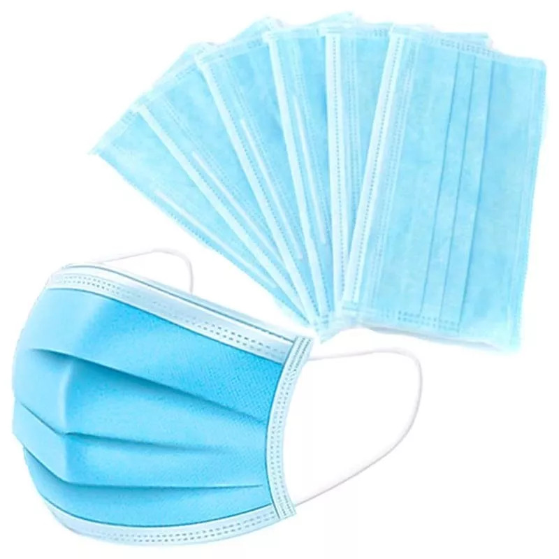 Masques chirurgicales 3 plis boîte 50