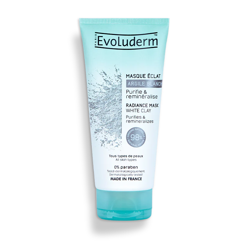 Evoluderm - Masque Éclat à lArgile Blanche 100 ml