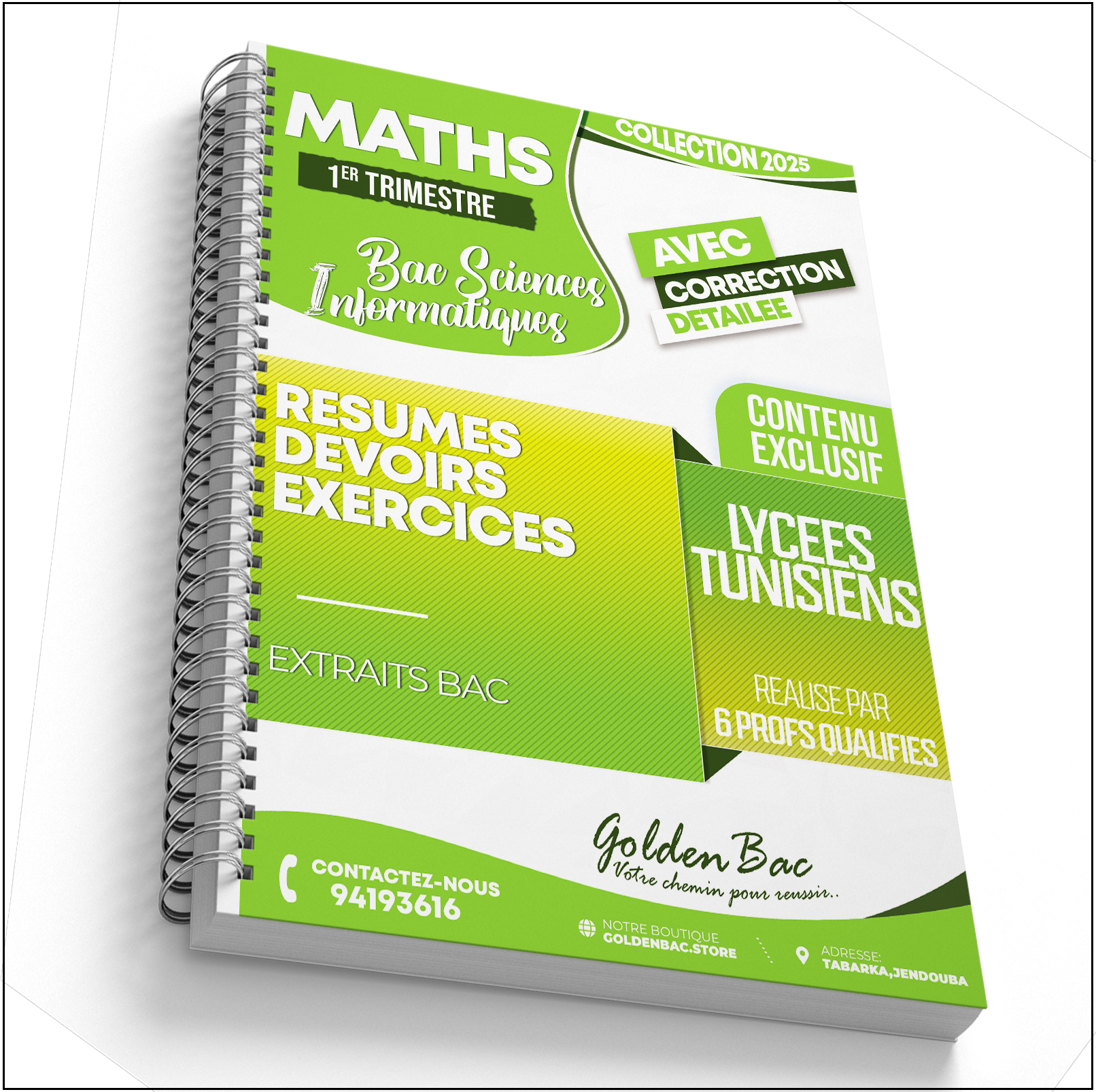 MATHEMATIQUES - 1ER TRIMESTRE - BAC SC.INFO