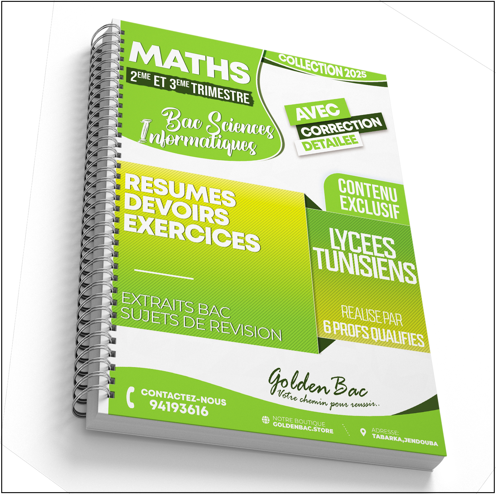 MATHEMATIQUES - 2EME & 3EME TRIMESTRE - BAC SC.INFO