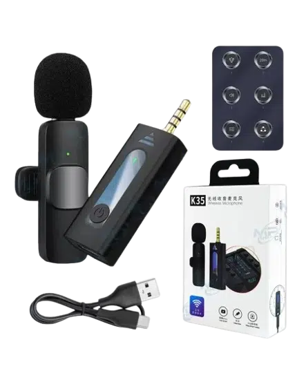 MICROPHONE SANS FIL K35 NOIR