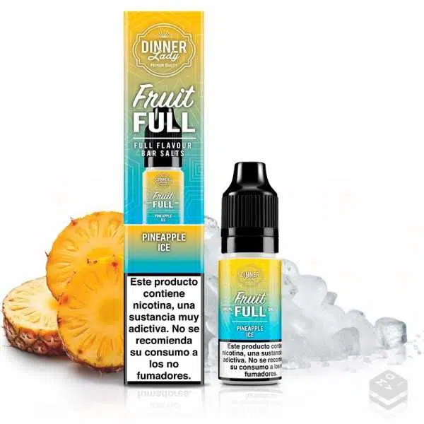 Vapili | Sels de nicotine Ananas Ice Dinner Lady Vape 10 ml