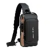Sac anti-vol avec chargement USB |حقيبة ذكية ضد السرقة مزودة بشاحن متنقل