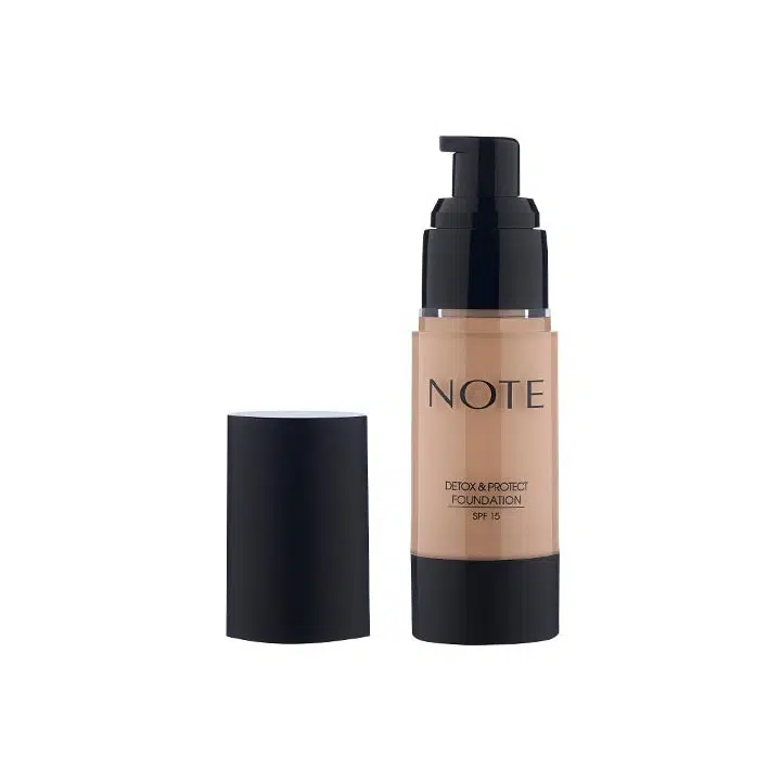Note - Fond de Teint Liquide Detox and Protect 04 Sand