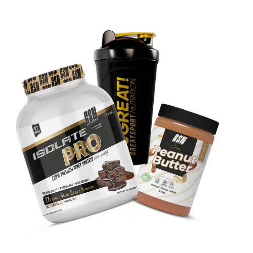 Isolate PRO 2KG GSN + peanut butter +shaker 700 ml