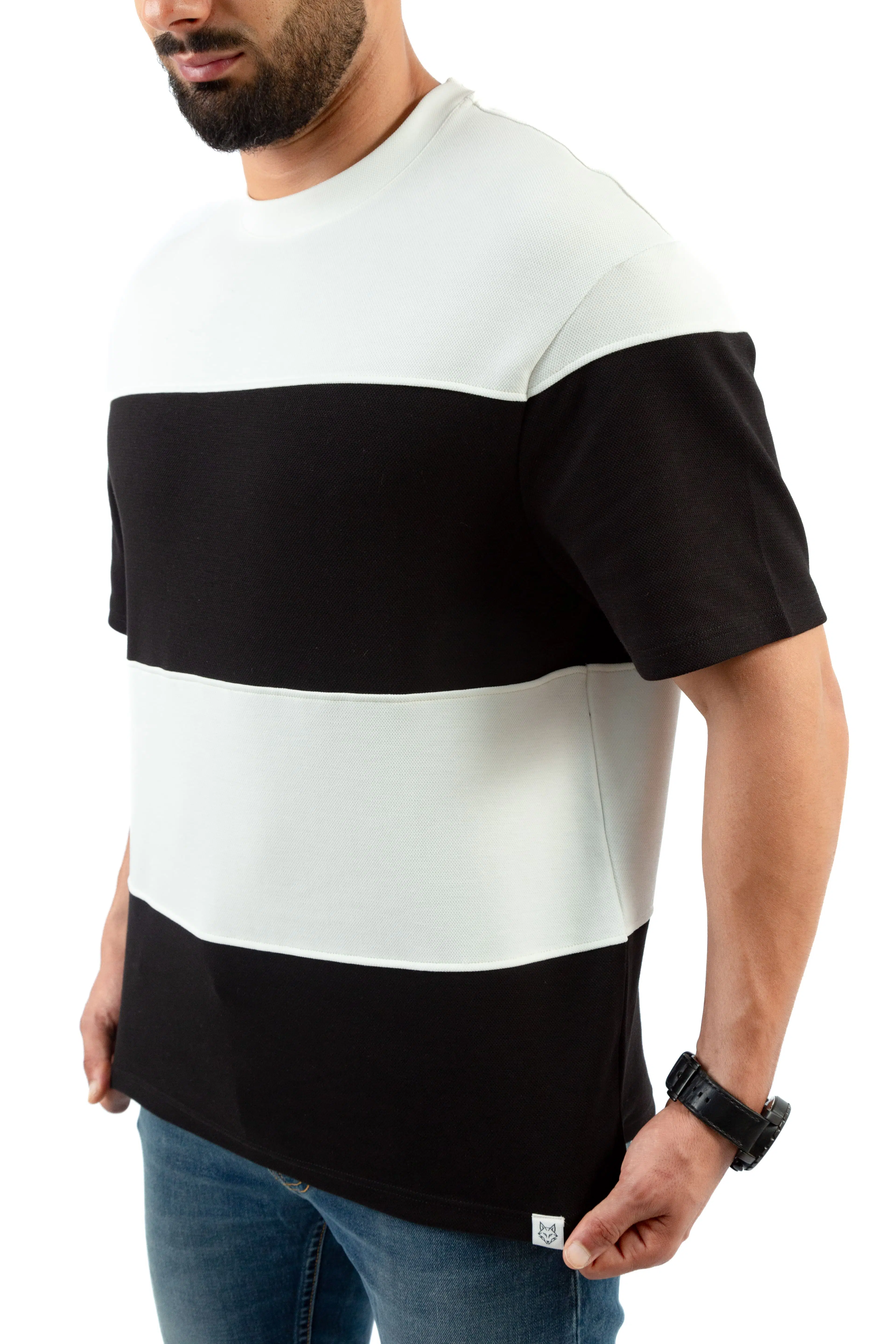 T-SHIRT OVERSIZE PIQUÉ COMPACT