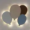 Déco murale ballons avec led