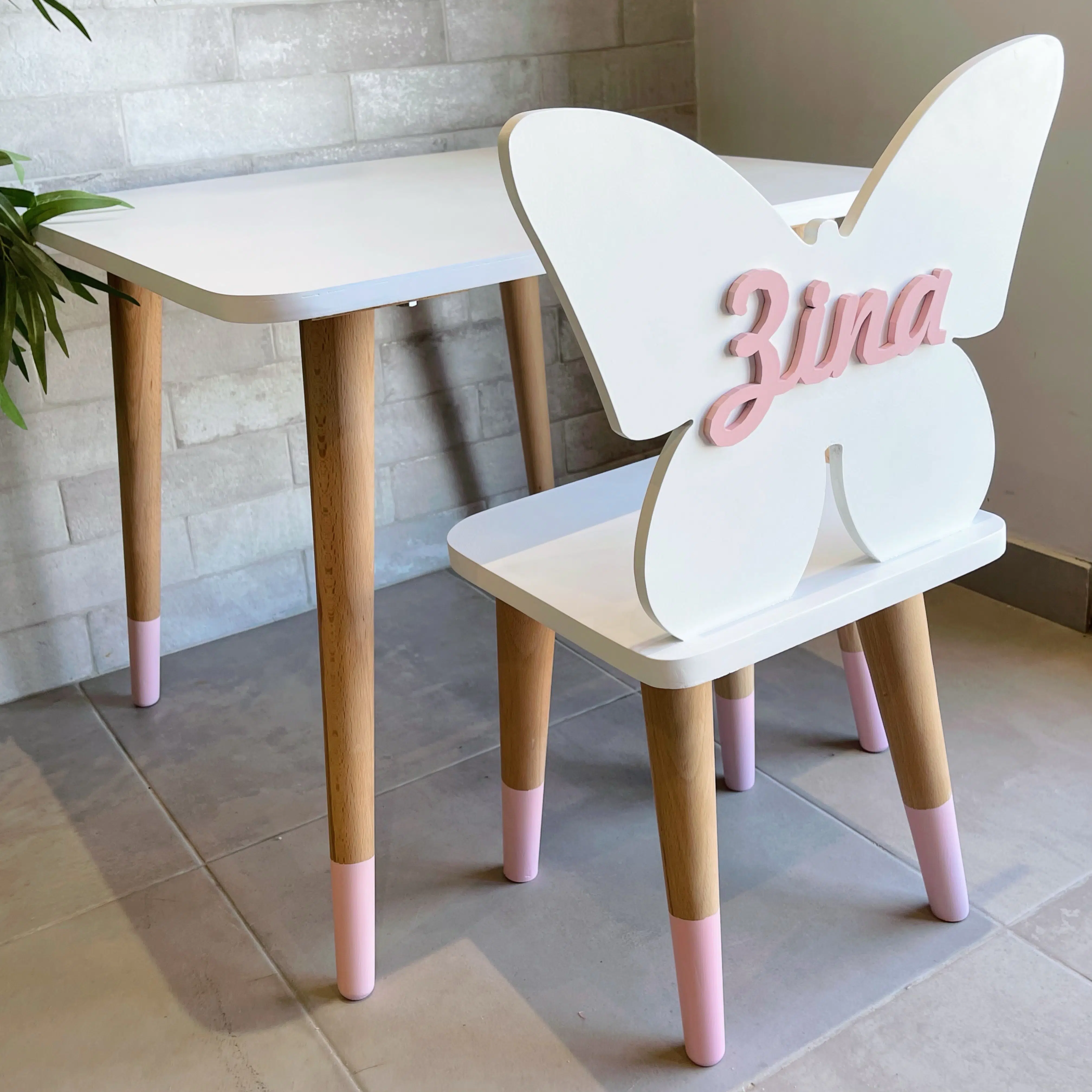 Table + Chaise Enfant Personnalisée (3-7 ans)