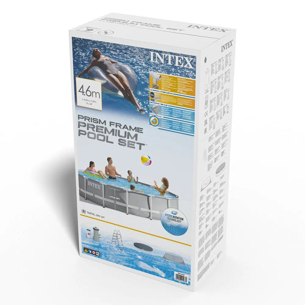 Piscine Prism Frame ronde 4,57 x 1,22 m