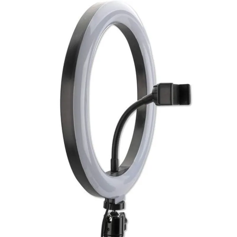 Ring Light LED Lumière 26cm - Rotatif 360° + Tripied Support + Télécommande