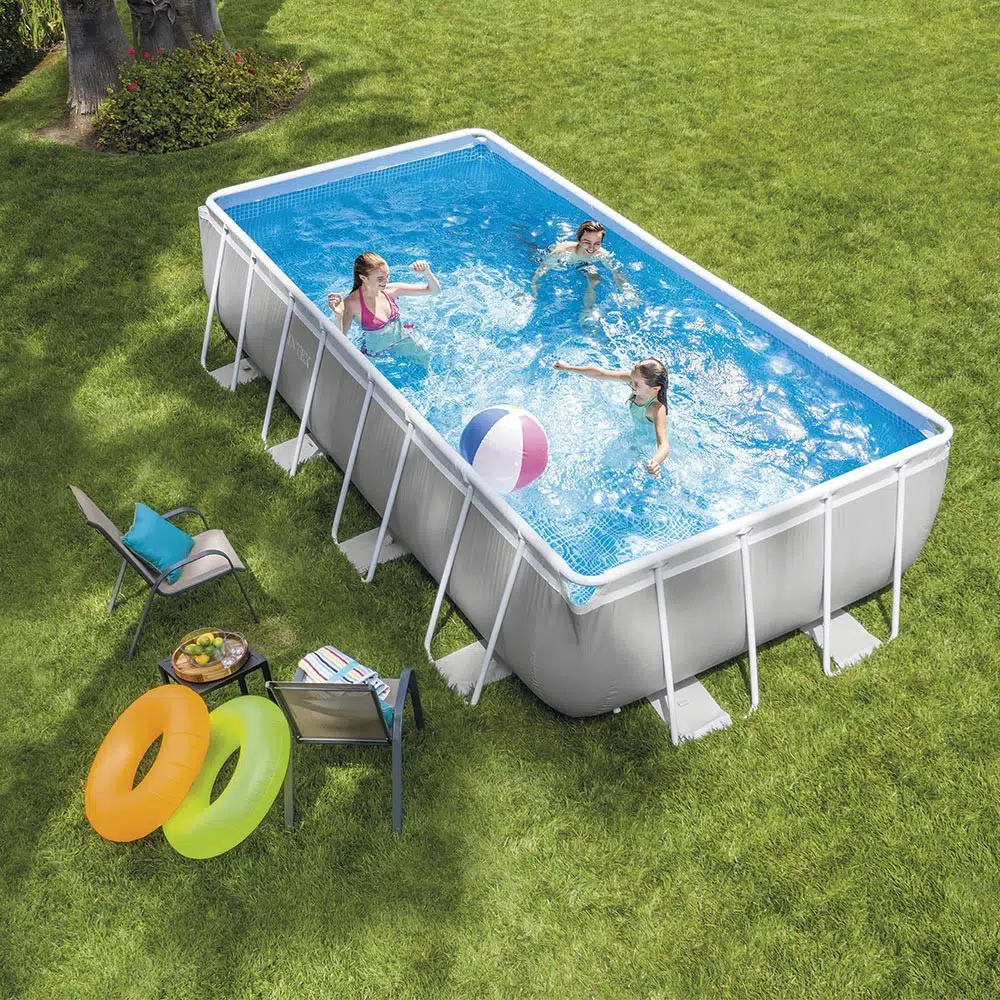 Piscine Prism Frame rectangulaire 4,00 x 2,00 x 1,00 m