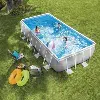 Piscine Prism Frame rectangulaire 4,00 x 2,00 x 1,00 m