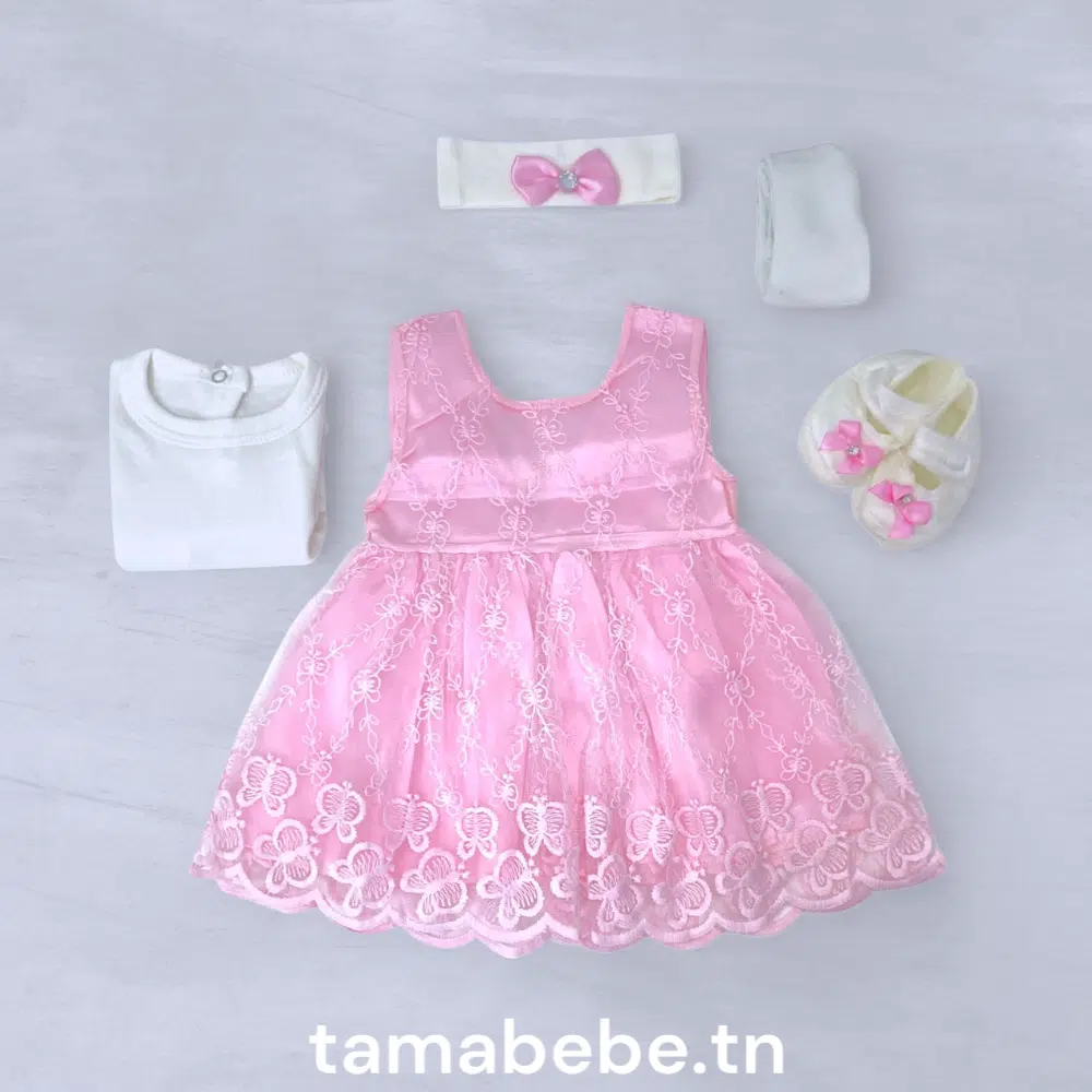 Coffret Robe bébé 0-3 Mois #R3