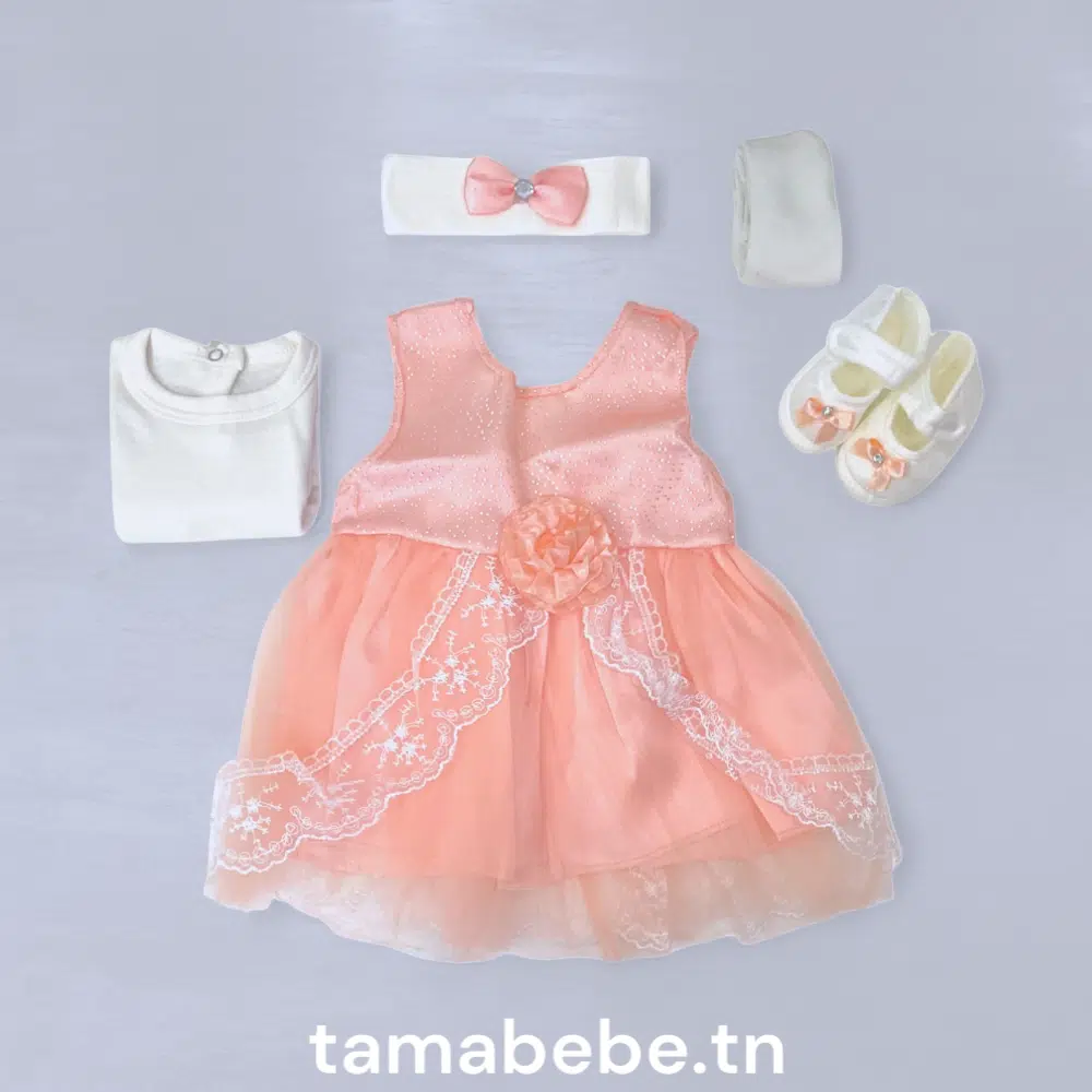 Coffret Robe bébé 0-3 Mois #R5